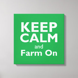 Impressão Em Tela Fazenda sobre