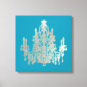 Impressão Em Tela Fazer você mesmo plano de fundo/Candelabro de prat