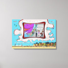 Impressão Em Tela FB-500 | Humor Visual Absurdo 24x16