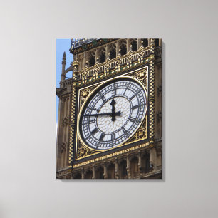 Impressão Em Tela Feche o Grande Ben London Viagem