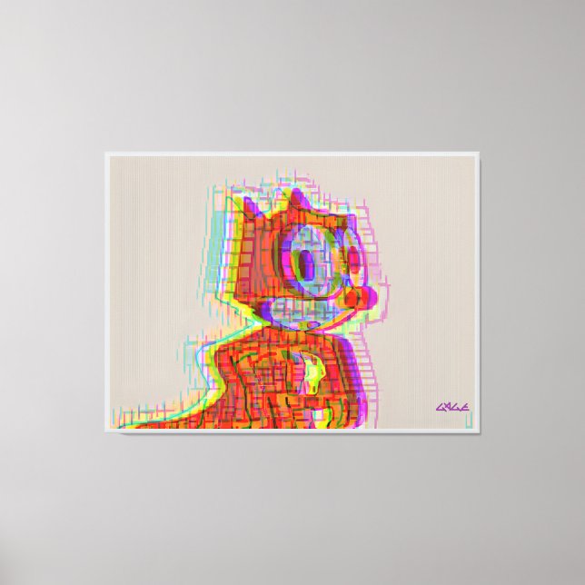 Impressão Em Tela Feeling Phelix (Frente)