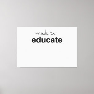 Impressão Em Tela Feita para educar o professor