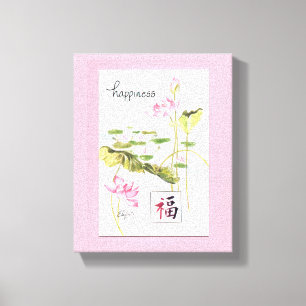 Impressão Em Tela Felicidade. Que todos tenhamos.