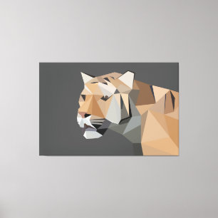 Impressão Em Tela Felina