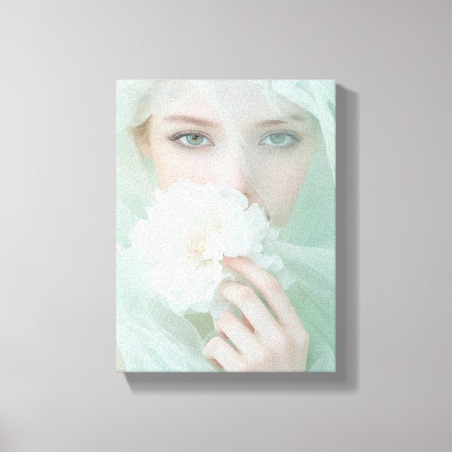 Impressão Em Tela Feline Gaze: O Retrato da Beleza (Frente)