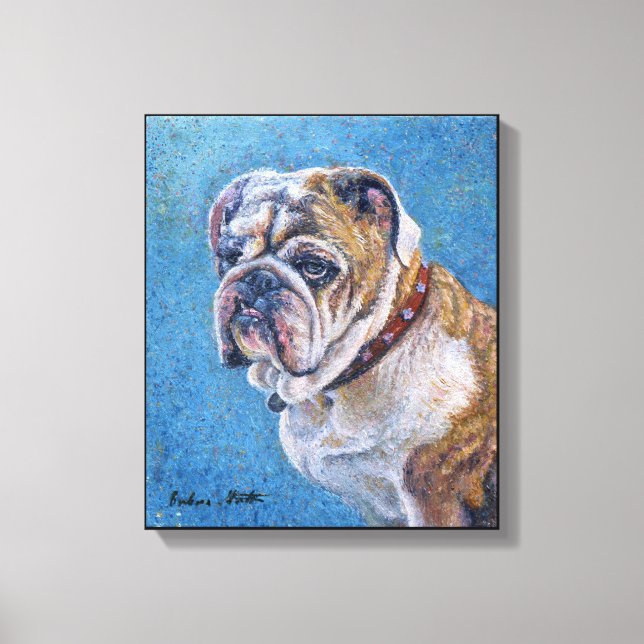 Impressão Em Tela "Feliz?" (Frente)