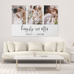 Impressão Em Tela Felizmente Depois De Casar Simples E Minimalista<br><div class="desc">Capture a essência da sua história de amor com a nossa "Feliz Nunca Depois" Impressão Simples e Mínima de Faux. Esta peça de arte eterno exude sofisticação e elegância subestimada, apresentando um design minimalista que complementa qualquer decoração. O material de canvas falsa adiciona um toque de textura, fornecendo a aparência...</div>