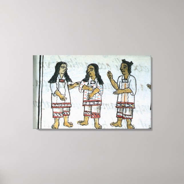 Impressão Em Tela Female Aztec fantasias (Frente)
