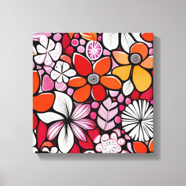 Impressão Em Tela Feriado Havaiano (Frente)