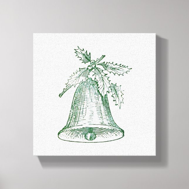 Impressão Em Tela Festa de Natal com Holly (Frente)