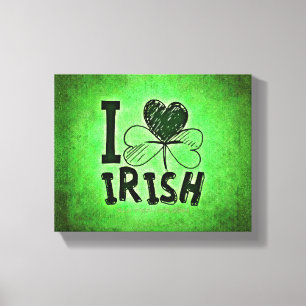 Impressão Em Tela Festa irlandesa do feriado do Dia de São Patrício 