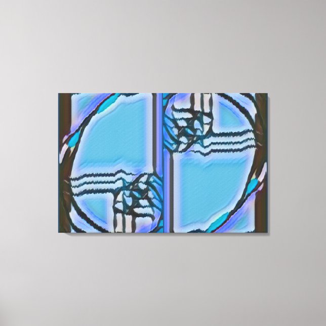 Impressão Em Tela FIB 369 | Blues, Fibre (Frente)