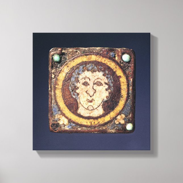 Impressão Em Tela Fibra com o rosto de um jovem (Frente)