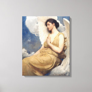 Impressão Em Tela Figura Alada, Pintura Famosa