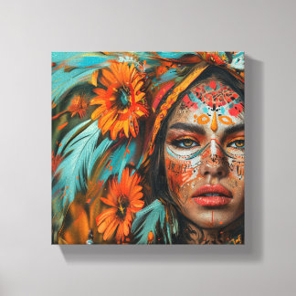 Impressão Em Tela Filha da Terra