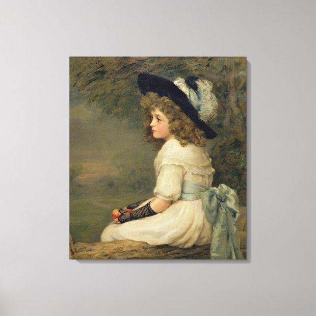 Impressão Em Tela Filha da Véspera, Anuncia, Natal, 1899 (Frente)