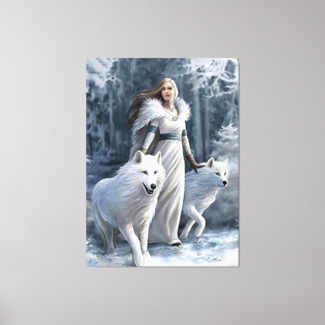 Impressão Em Tela filha do lobo (Frente)