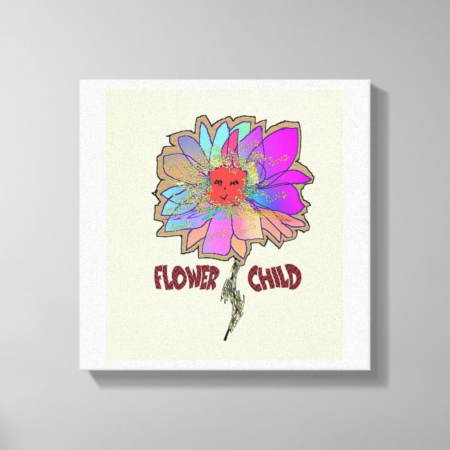 Impressão Em Tela Filho da Flor (Frente)