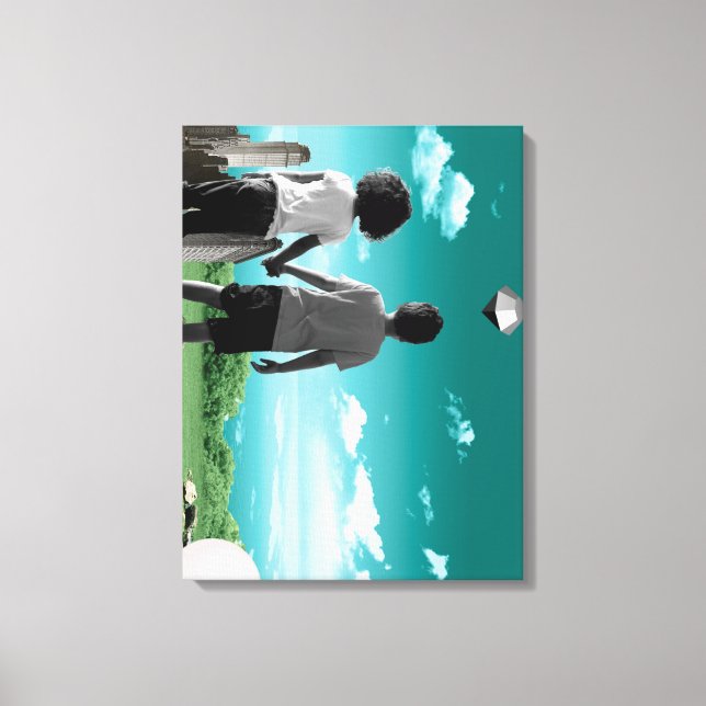 Impressão Em Tela Filhos do futuro (Frente)