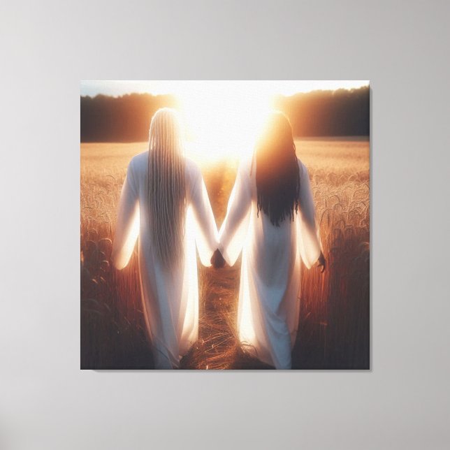 Impressão Em Tela Fim de uma viagem (Frente)