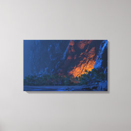 Impressão Em Tela Fim do Terreno (Noite)