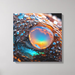 Impressão em Tela (Fire Opal-2)