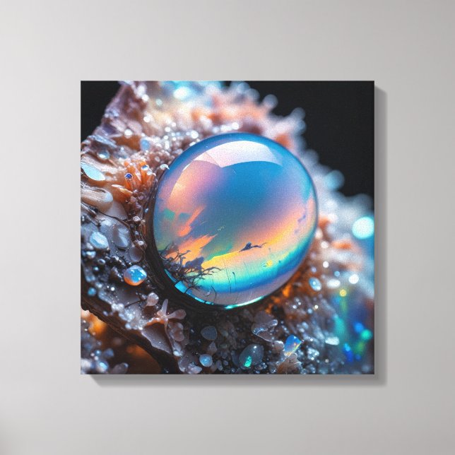 Impressão em Tela (Fire Opal-4) (Frente)