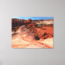 Fire Wave, Vale do Fogo Overton, paisagem de Nevad