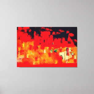Impressão Em Tela Firetown por Maxwell Kerr