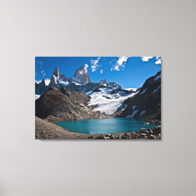 Impressão Em Tela Fitz Roy (Frente)
