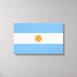 Impressão Em Tela Flag of Argentina