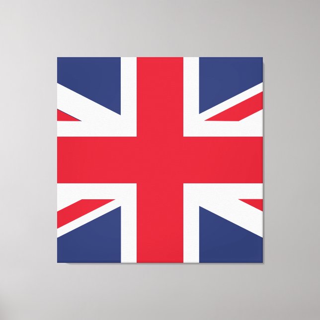 Impressão Em Tela Flag of the United Kingdom (Frente)
