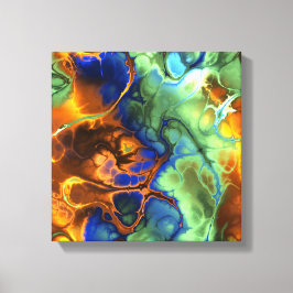 Impressão Em Tela Flaming Fractal