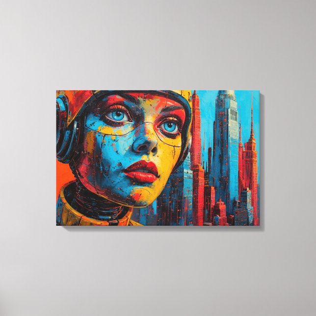 Impressão Em Tela Flight into Yesterday-12 (Frente)