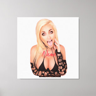 Impressão Em Tela Flirty loira Thunder_Cove