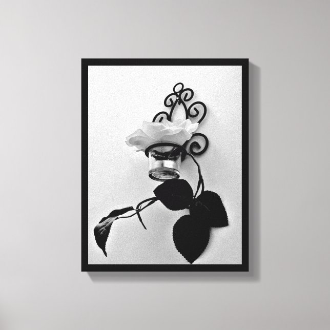 Impressão Em Tela Flor de Ferro (Frente)