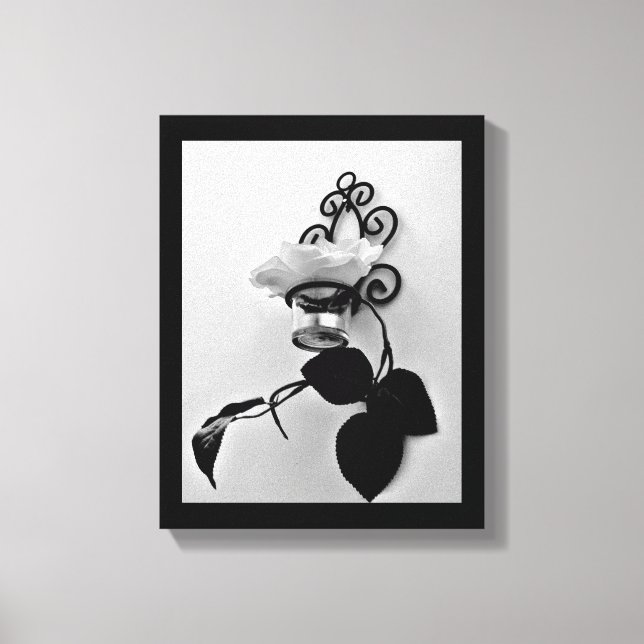 Impressão Em Tela Flor de Ferro (Frente)