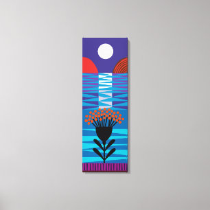 Impressão Em Tela Flor de Lua