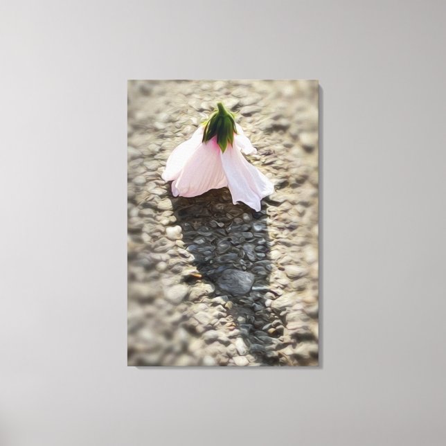 Impressão Em Tela Flor de peão de xadrez (Frente)