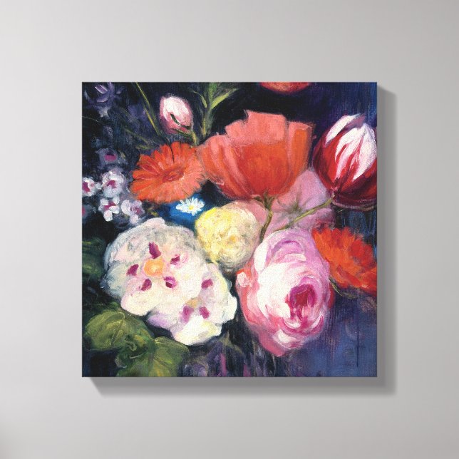 Impressão Em Tela Flor de Primavera de Corte Fresco (Frente)