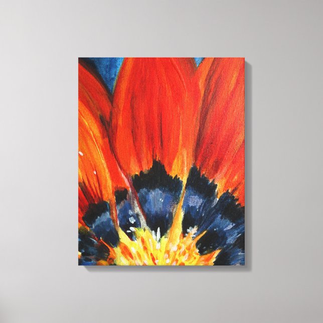Impressão Em Tela Flor Deixa Arte De Parede (Frente)