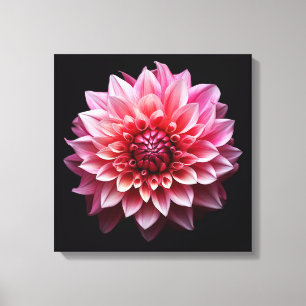 Impressão Em Tela Flor rosa