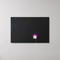 Flor violeta 36x24 (90x60cm) waca
