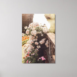 Impressão Em Tela Floral Elegante Moderno