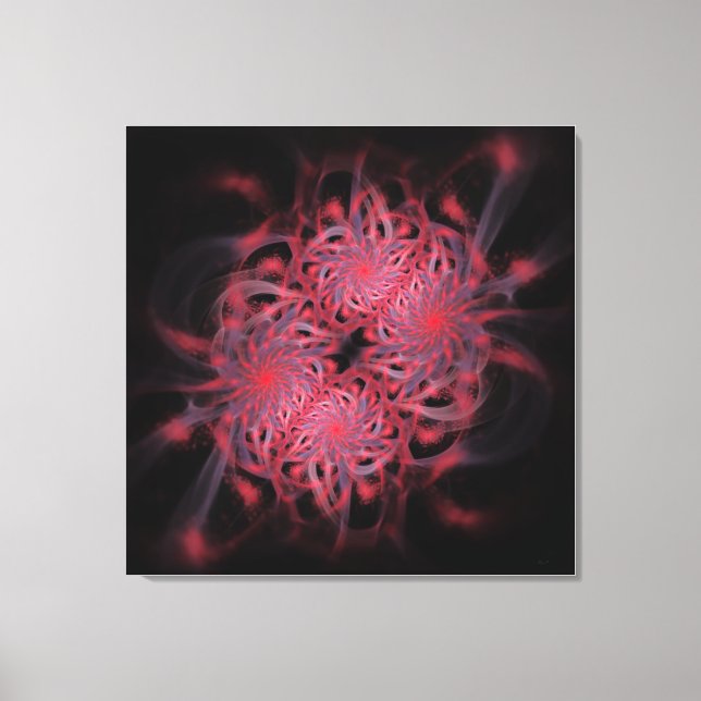 Impressão Em Tela Flores (Frente)