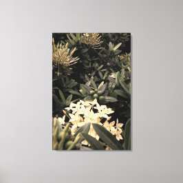 Impressão Em Tela Flores amarelas