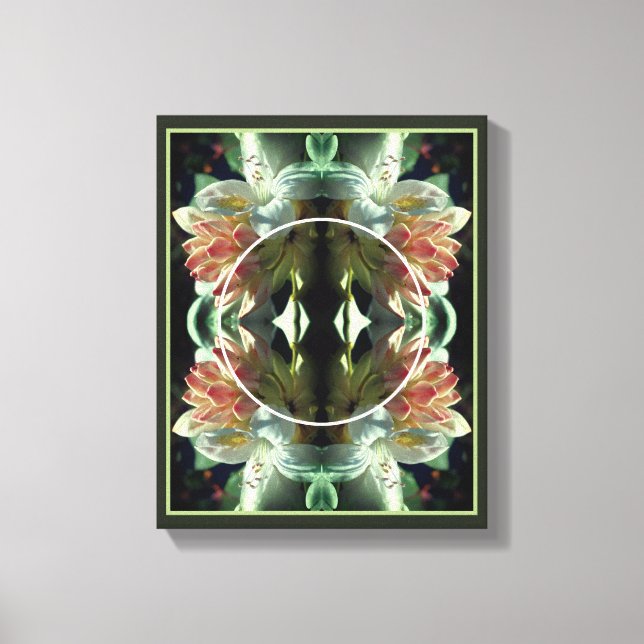 Impressão Em Tela Flores de Azaléia Criar Sua Própria Foto (Frente)