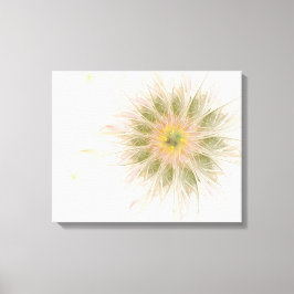 Impressão Em Tela Flores de fantasia fractal suaves e tenra