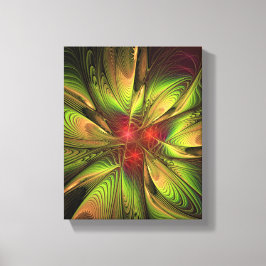 Impressão Em Tela Flores de fantasia fractal suaves e tenra