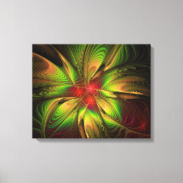 Impressão Em Tela Flores de fantasia fractal suaves e tenra